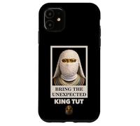 Custodia per iPhone 11 Bring the Unexpected Egyptian Pharaoh King Tut Face Graphic