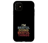 Custodia per iPhone 11 Bristol Name Bristol Personalized Name First Given