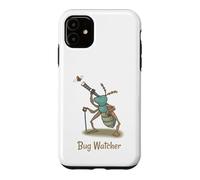Custodia per iPhone 11 Bug Watcher Carino Bug con telescopio