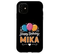 Custodia per iPhone 11 Buon compleanno Mika