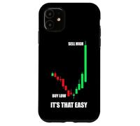 Custodia per iPhone 11 Buy low sell high trader azioni mercato azionario Borsa