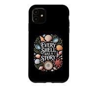 Custodia per iPhone 11 Cacciatore Di Tesori In Spiaggia Every Shell Has A Story