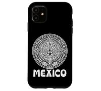 Custodia per iPhone 11 Calendario messicano azteco Orgullo Mexicano Viva Mexico Fan
