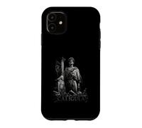 Custodia per iPhone 11 Caligola Imperatore Romano Statua Oscura Estetica