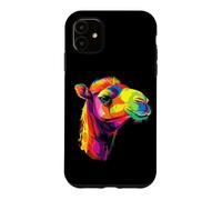 Custodia per iPhone 11 Cammello Dromedario Bactriano Safari nel Deserto Cammello