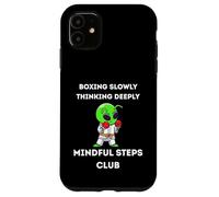 Custodia per iPhone 11 Camminare lentamente. Pensare profondamente consapevole Steps Club