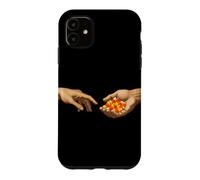 Custodia per iPhone 11 Candy Corn The Creation - Caramella di mais divertente