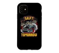Custodia per iPhone 11 Car Drifting Competition Quote Muscle Cars for Men
