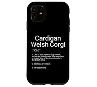Custodia per iPhone 11 Cardigan Gallese Corgi Definizione Welsh Corgi Dogs