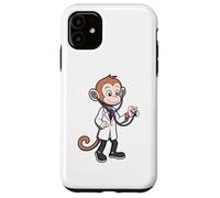 Custodia per iPhone 11 Caring Monkey Doctor Stetoscopio Healthcare