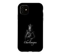 Custodia per iPhone 11 Carlo Magno Imperatore Medievale Re Dei Franchi