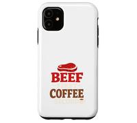 Custodia per iPhone 11 Carnivore Dieta Identità Carne Amante Lifestyle Zero Carb