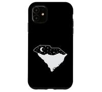 Custodia per iPhone 11 Carolina del sud, mappa, con, orizzonte,