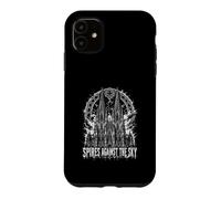 Custodia per iPhone 11 Cattedrale gotica delle guglie contro il cielo
