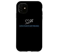 Custodia per iPhone 11 Cattura voli non sentimenti Viaggio Mood Adventure