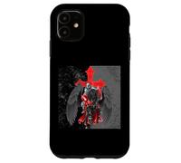 Custodia per iPhone 11 Cavaliere Jousting a Cavallo, Cavalieri del Vecchio, araldica