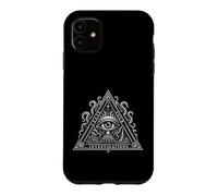Custodia per iPhone 11 CeAsE YoUr InveStigaTIon Lovecraft Illuminati Cospirazione