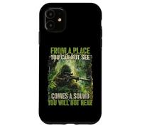 Custodia per iPhone 11 Cecchini Jungle Sniper Soldiers T Cecchini
