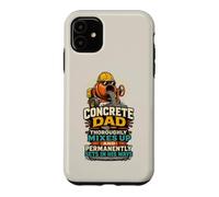Custodia per iPhone 11 Cement Mason Concrete Dad Humor