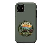 Custodia per iPhone 11 Centenario del Parco Nazionale delle Grandi Montagne Fumose 100 Anni