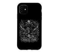 Custodia per iPhone 11 Charles Vane Pirate Skull Spade Incrociate Mare