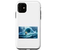 Custodia per iPhone 11 Charybdis in fuga Il Maelstrom Odysseus mito greco vivente
