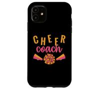 Custodia per iPhone 11 Cheer Coach Divertente Cheerleading Allenatori Cheerleader Coaching