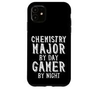 Custodia per iPhone 11 Chemistry Major By Day Gamer By Night - Chemistry Students