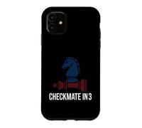 Custodia per iPhone 11 Chess Checkmate In 3 Knight Defeats King