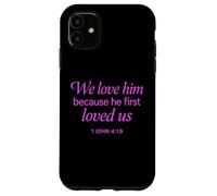 Custodia per iPhone 11 Chi ha i miei comandi mi ama Scrittura Bibbia Giovanni 14:21