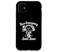 Custodia per iPhone 11 Chiamata di emergenza Taco 9 Juan Juan