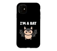 Custodia per iPhone 11 Child Animals Bats Cute bird minimalist funny i'm a Bat
