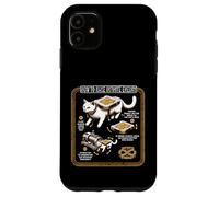 Custodia per iPhone 11 Chimico Ingegneria Chimica Infinite Energy Rotation Cat