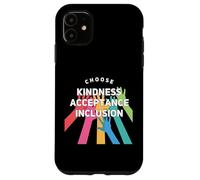 Custodia per iPhone 11 Choose Kindness Acceptation Inclusion Orange Unity Day