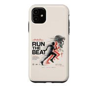 Custodia per iPhone 11 Christian Runner Faith Music 1 Cor 9:24 Run The Beat