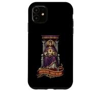 Custodia per iPhone 11 Christus Vincit Cattolico Cristo Re Sacro Cuore