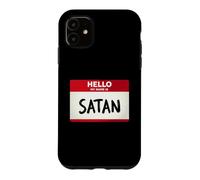 Custodia per iPhone 11 Ciao, mi chiamo Satana