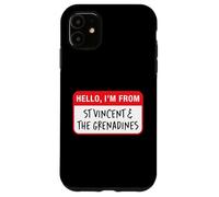 Custodia per iPhone 11 Ciao, Sono di St Vincent e Grenadine