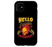 Custodia per iPhone 11 CIAO SONO UN INTROVERT