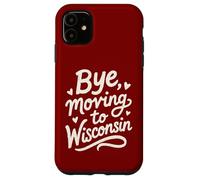 Custodia per iPhone 11 Ciao, trasferirsi in Wisconsin
