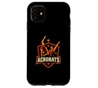 Custodia per iPhone 11 Circo Acrobati Divertente Bambini Circo