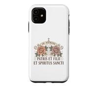 Custodia per iPhone 11 Citazione di adorazione del breviario cattolico latino cattolico romano