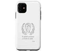 Custodia per iPhone 11 Citazione di Dante Alighieri, La Divina Commedia, Inferno, Canto 34