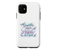 Custodia per iPhone 11 Citazione spirituale della libellula Angelo Remembrance