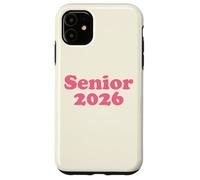 Custodia per iPhone 11 Class of 2026 Senior 2026 Back to School Graduation