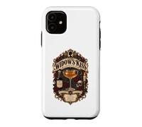 Custodia per iPhone 11 Cocktail gotico del bacio della vedova per cui morire