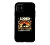 Custodia per iPhone 11 Cody Wyoming Rodeo Capitale del World Tourist Souvenir
