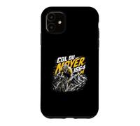 Custodia per iPhone 11 Col Du Noyer 1664 M Alpi Francesi Ciclismo su Strada