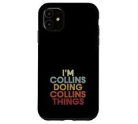 Custodia per iPhone 11 Collins Name Collins Personalized Name First Given