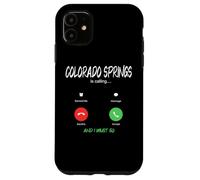 Custodia per iPhone 11 Colorado Springs chiama e devo andare in viaggio